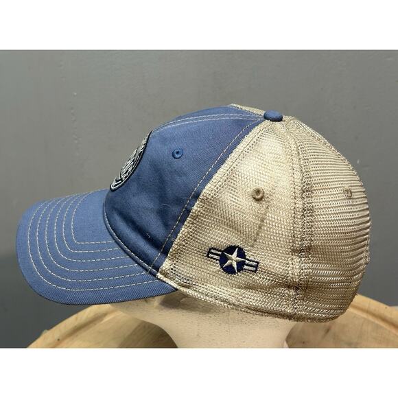 National Air And Space Museum Ball Cap‎ Hat Blue Adjustable Trucker - Picture 2 of 9
